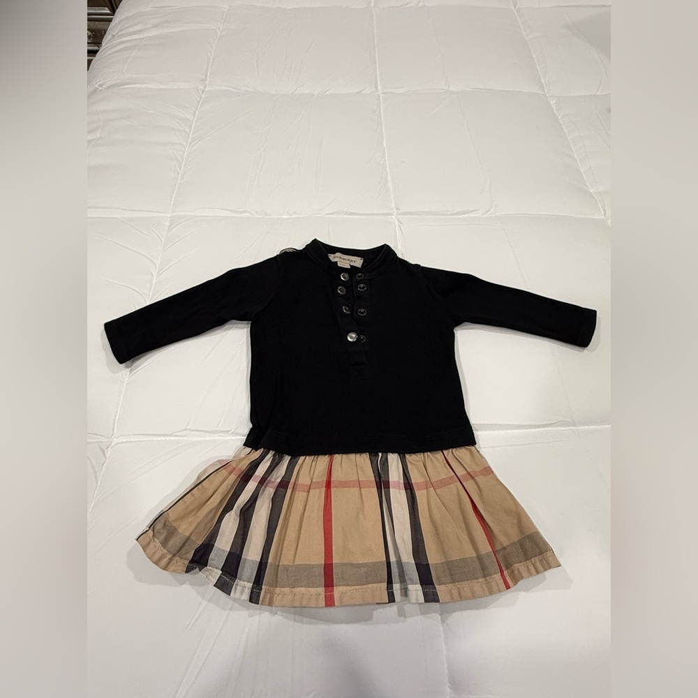 Burberry Black Button-Up Top
